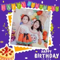 Birthday Photo Frames &amp; Cards