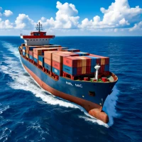 Cargo Seaport Ship Simulator
