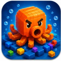 Pixel Flow Puzzle Game